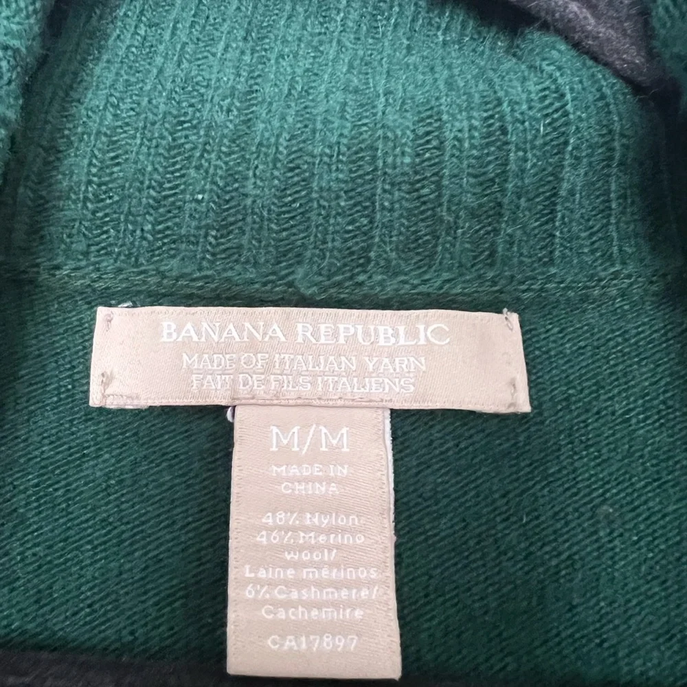 Banana Republic Forest Green Women's Cardigan - Picture 2 of 4